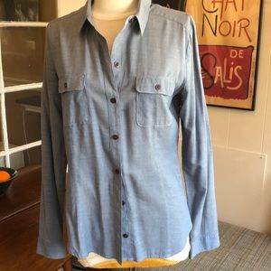 Loft Rayon/Cotton blouse